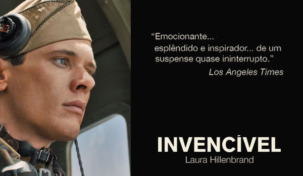 Invencível- Laura Hillenbrand #filme dirigido por Angelina Jolie @edobjetiva