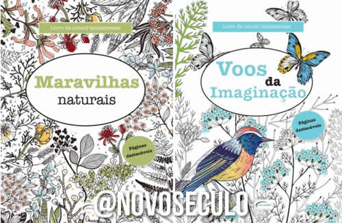 Voos da Imaginação - Livro de colorir