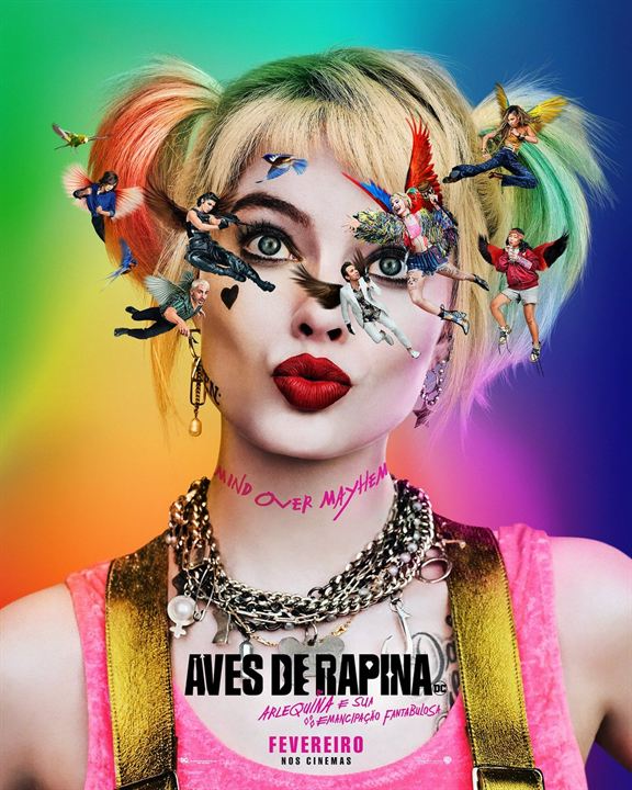 Aves de rapina - Arlequina e sua emancipação fantabulosa #cinema #filme